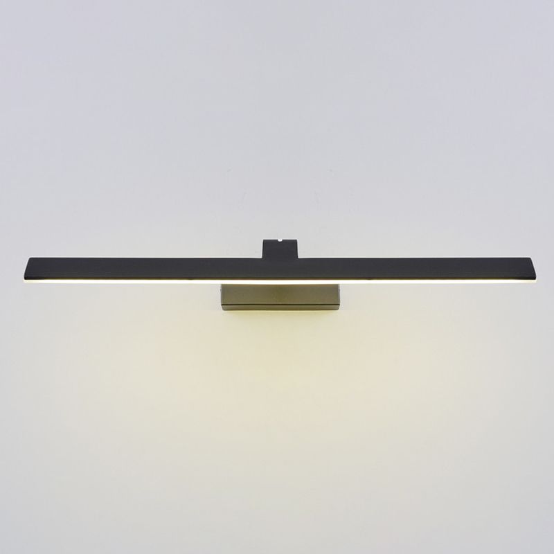 Lineaire wandkandelverlichting Moderne LED -metalen wandverlichtingsarmatuur met acrylschaduw