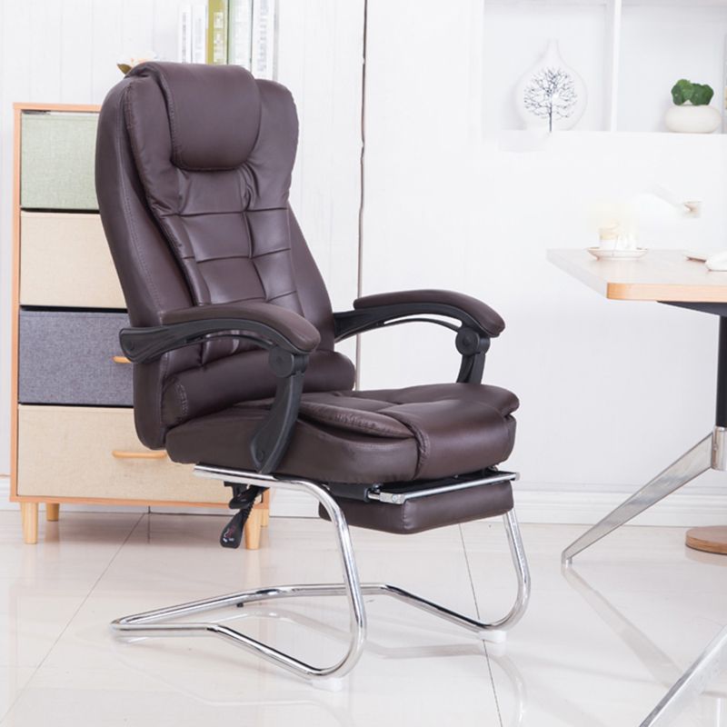 Modern Task Chair with Padded Arms Executive Desk Chair with High Back