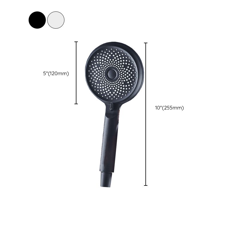 Plastic Handheld Shower Head Adjustable Spray Pattern Shower Head