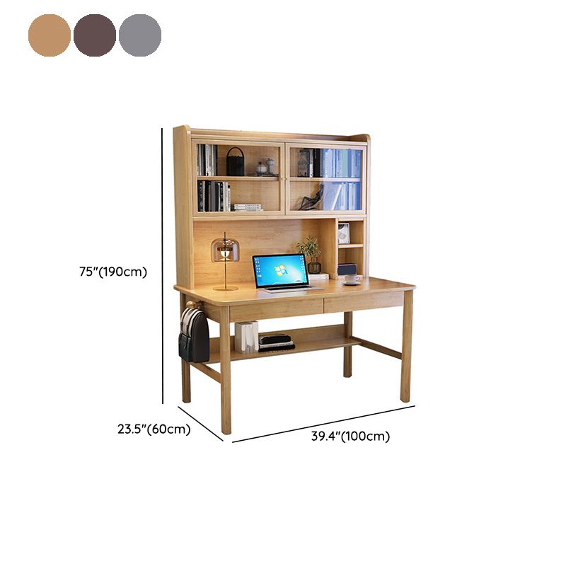 Simple Wooden Writing Desk School Home Children's Adjustable Study Table