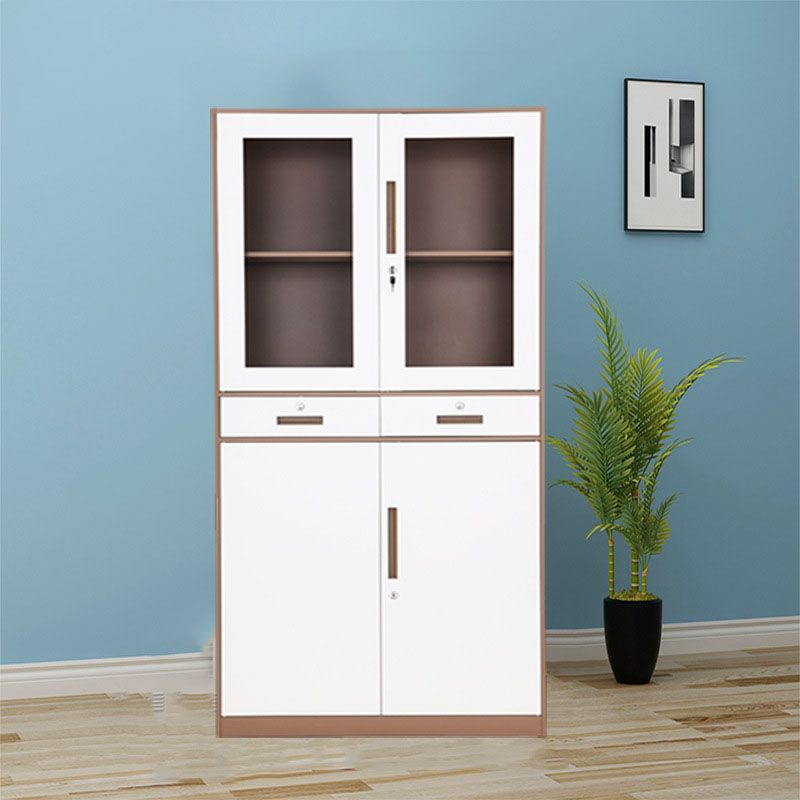 Modern Filing Cabinet Steel Adjustable Storage Shelves File Cabinet