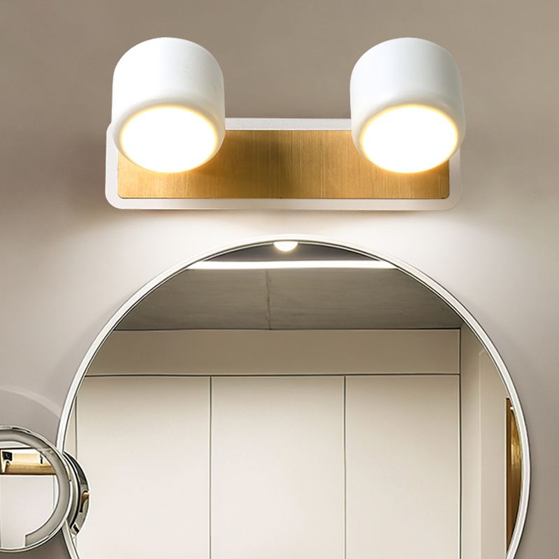 Donut Vanity Light Fixture Nordic Minimalist Style Metal Vanity Light