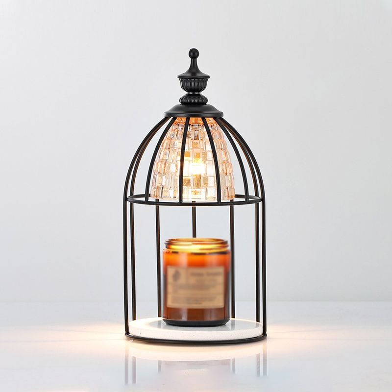 Metal Cage Shape Table Lamp Contemporary Style Table Lamp (Without Ornaments)