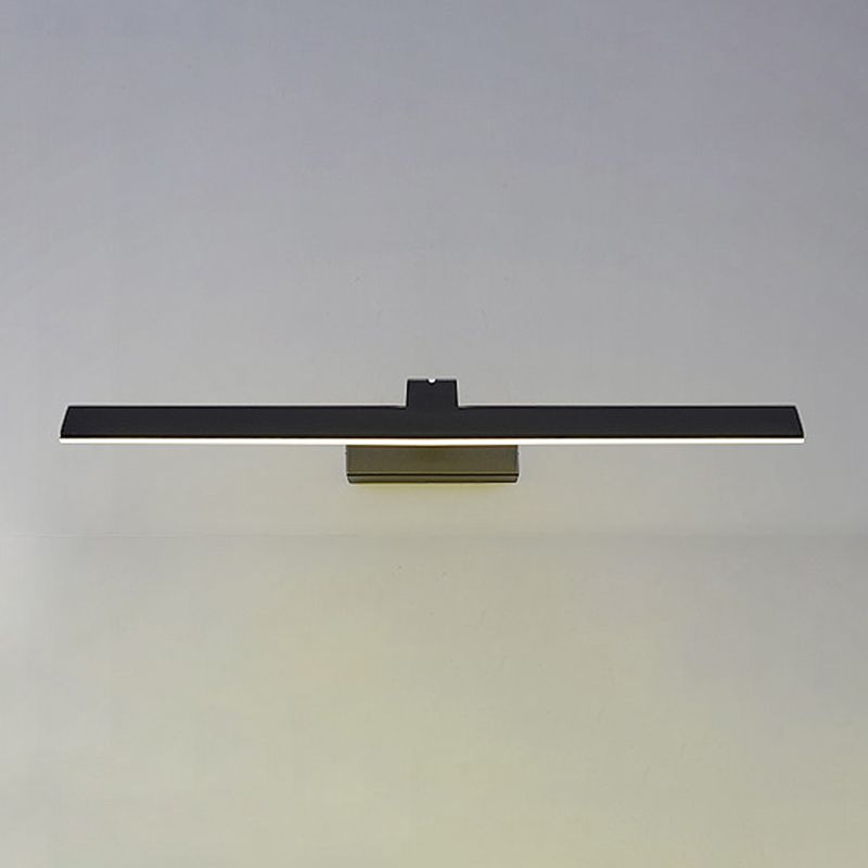 Lineaire wandkandelverlichting Moderne LED -metalen wandverlichtingsarmatuur met acrylschaduw