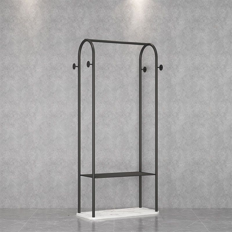 Gorgeous Coat Rack Metal Hall Stand Hooks Storage Shelf Coat Hanger