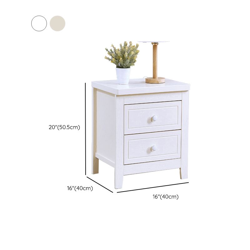 Wooden Accent Table Nightstand Modern Nightstand for Bedroom