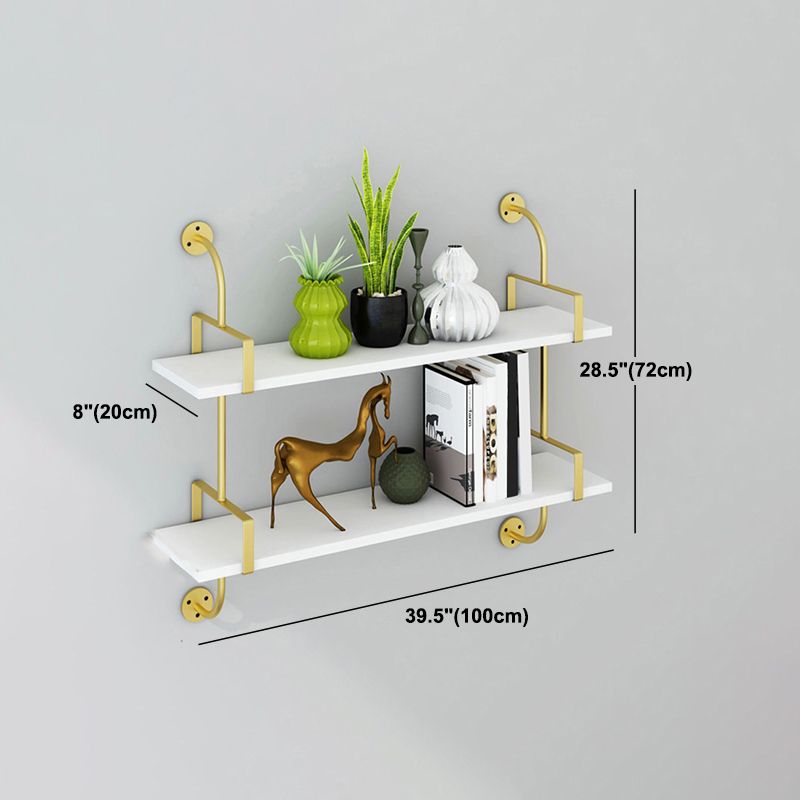 7.87 "W Bookshelf estantería montada en la pared para la pared para la sala de estudio de la oficina en casa