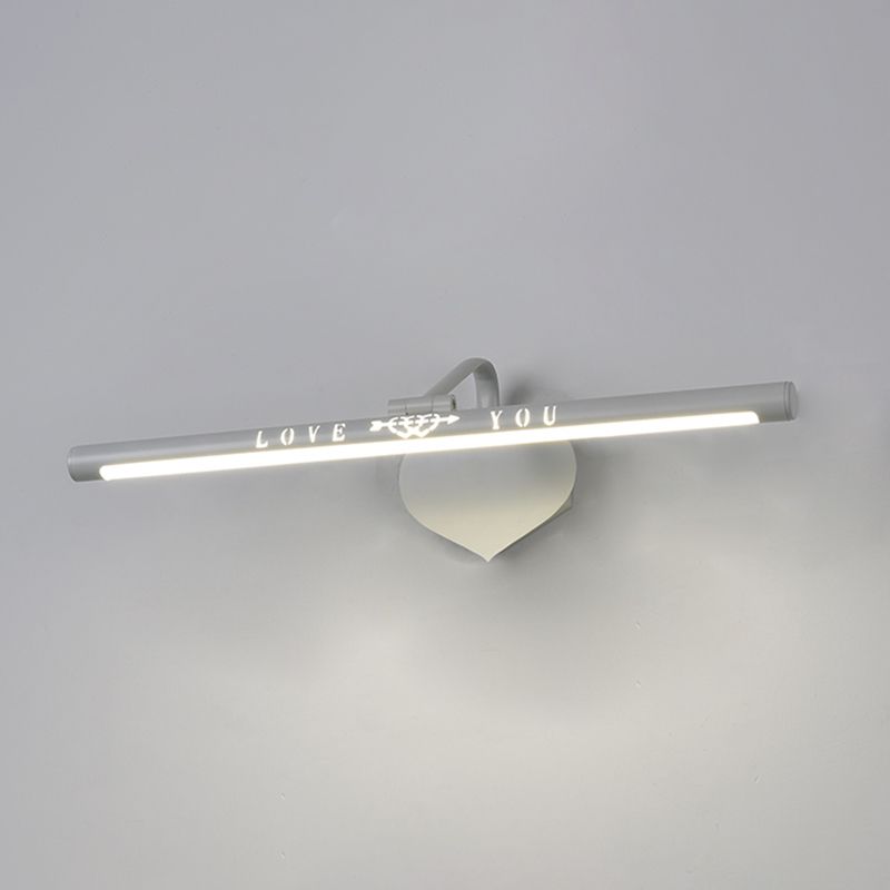 Noordse moderne spiegellicht Simple Strip Shape Mirror Lamp Fixture voor badkamer