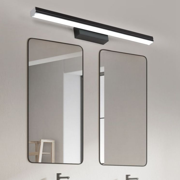 Moderna pared LED matares inteligentes luces de espejo de baño inteligente luz de tocador interior