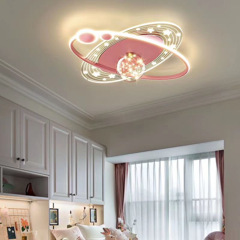 LED Polish Finish Ceiling Light Modern Flush Mount Lighting for Home