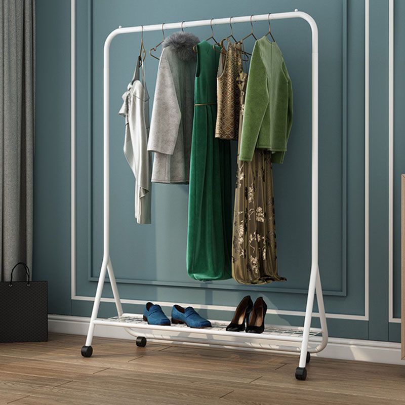 Coat Hanger Entryway Kit Metal Hanging Rail Coat Rack Living Room