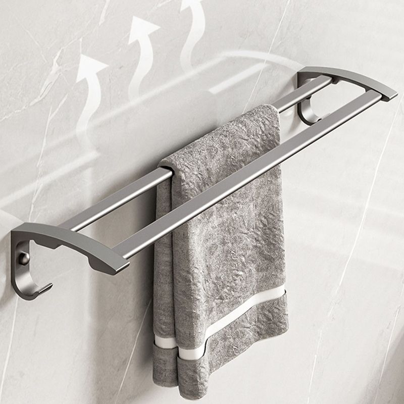 Grey Modern Bathroom Accessory As Individual Or As a Set with Towel Bar