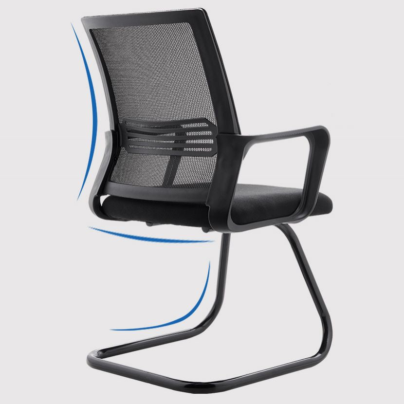 Contemporary Office Chair Mesh Computer Chair Ergonomic Mid Back Chair