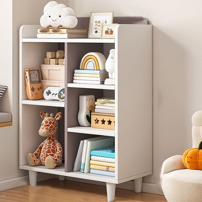 Wooden Storage Cubby Nordic Freestanding Cubby Storage Bookcase