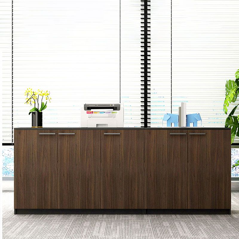 Modern Engineered Wood File Cabinet with Drawers for Home Office