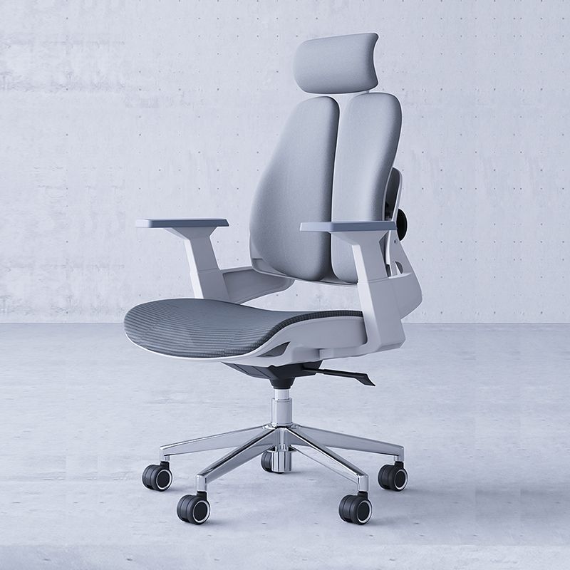 High Back Task Chair Mesh Adjustable Arm Office Chair with Headrest