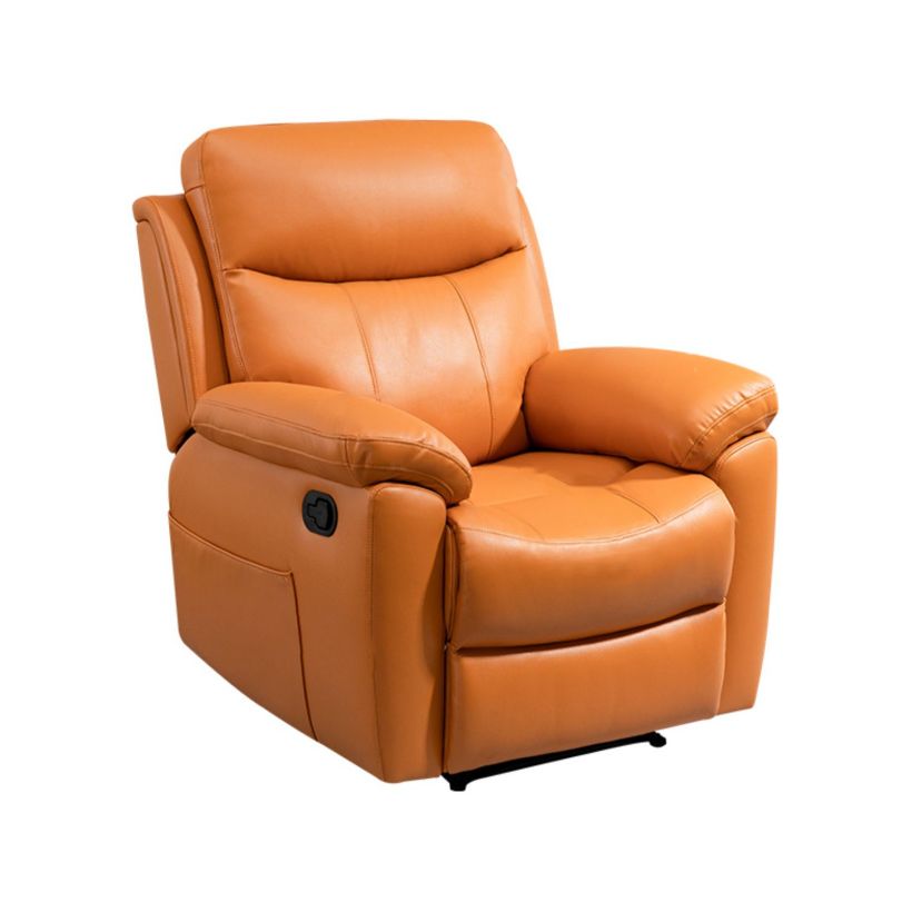 Swivel Rocker Recliner Extended Footrest Recliner Chair with Ottoman