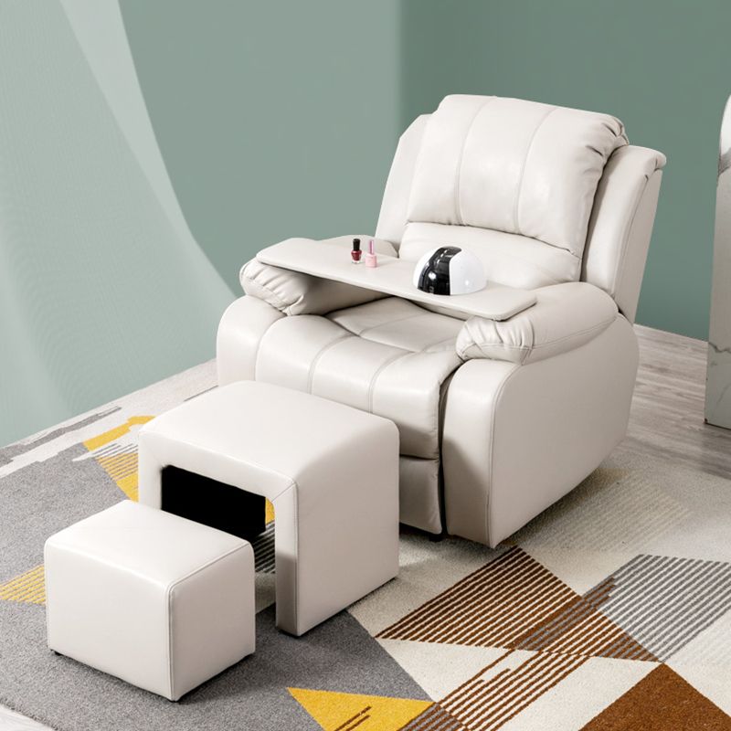 Contemporary Upholstered Recliner 36.61" Wide Recliner with Lumbar Support