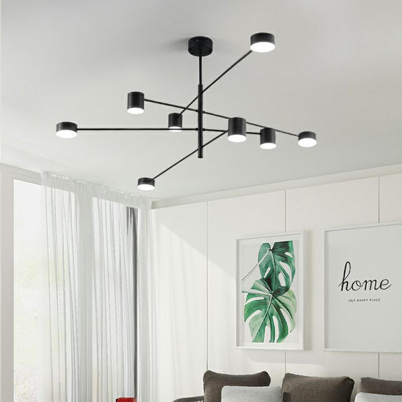 Acrylic Chandelier LED Ceiling Light Postmodern Style for Living Room Dinning Room