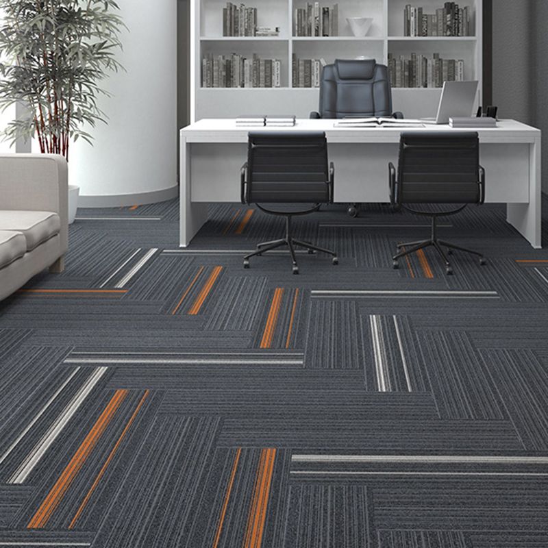 Level Loop Carpet Tile Non-Skid Self Adhesive Indoor Office Carpet Tiles