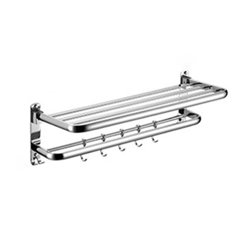 Modern Stainless Steel Bath Shelf Paper Holder Bathroom Accessory Kit