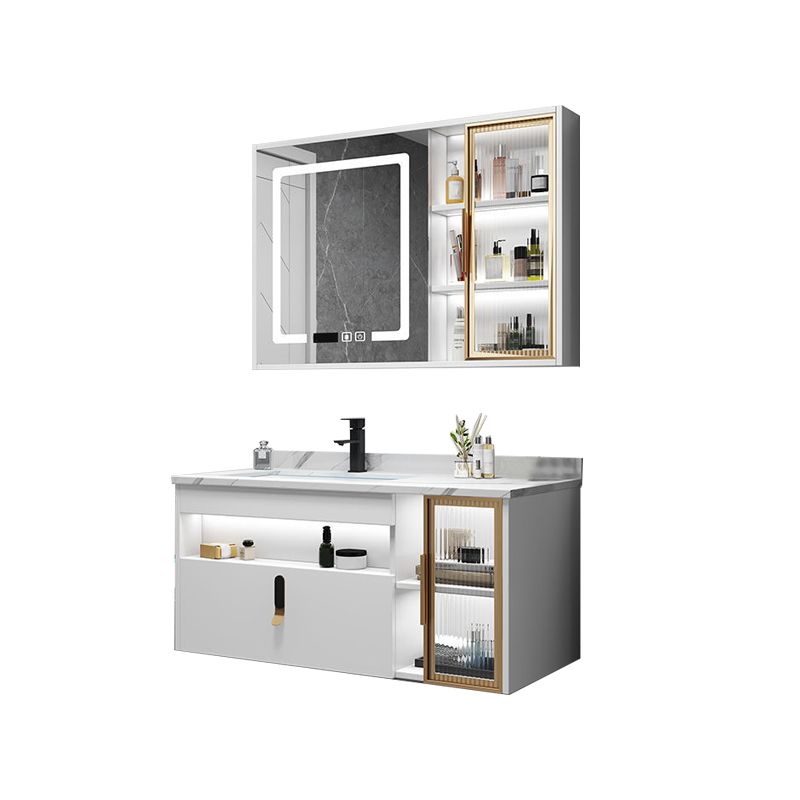 Gorgeous Sink Vanity Wall-Mounted Standard Bathroom Vanity with Drawers