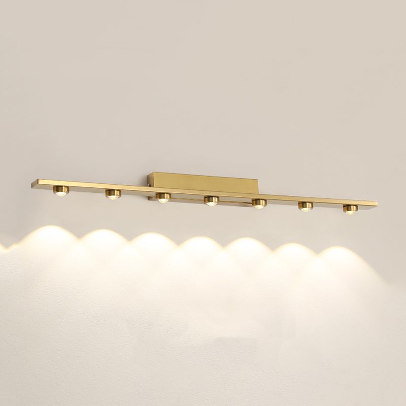 Brass Wall Sconce Light Modern Creative Style Wall Light for Bathroom