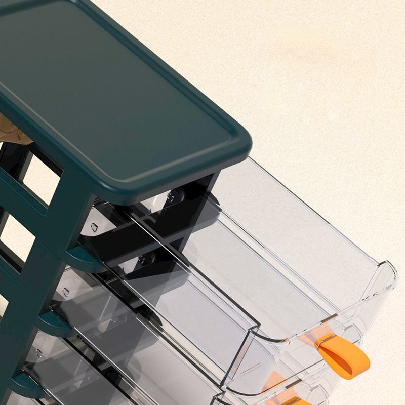 Transparent File Cabinet Drawers Plastic Modern Vertical File Cabinet