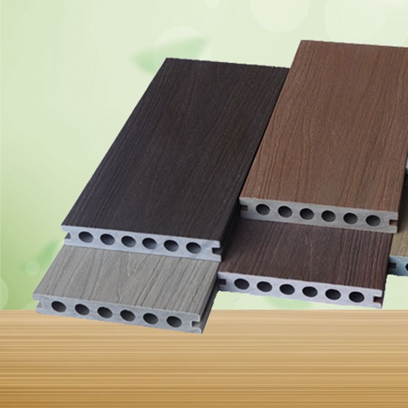 Embossed Patio Flooring Tiles Composite Nailed Flooring Tiles