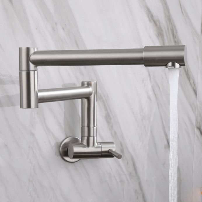 Stainless Steel Pot Filler Faucet with Single Handle No Sensor Faucet