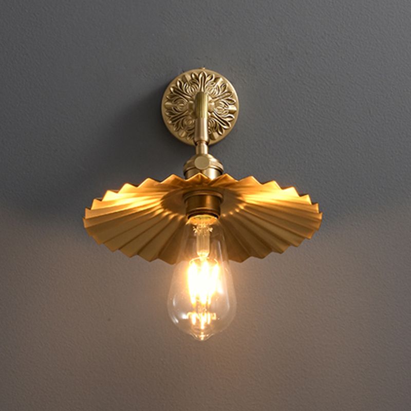 American Style Copper Wall Light Sconces 1 Light Sconce Light Fixtures