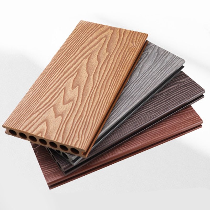 3D Embossed Wood Grain Flooring Modern Style Non-slip Rectangle Wood Flooring