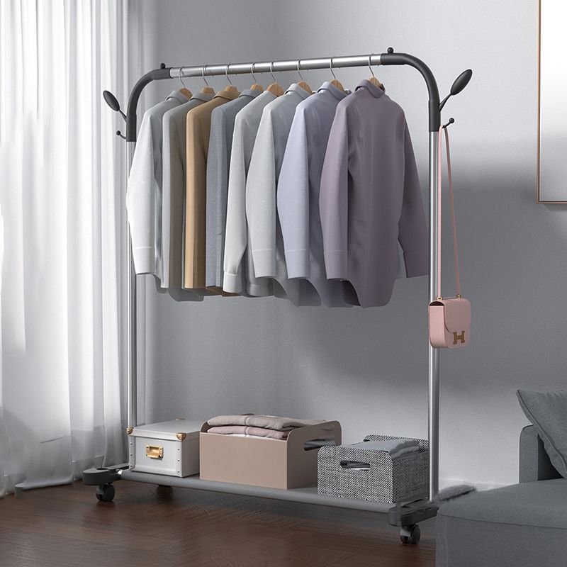 Contemporary Coat Rack Metal No Distressing Hooks Included Free Standing Hall Tree