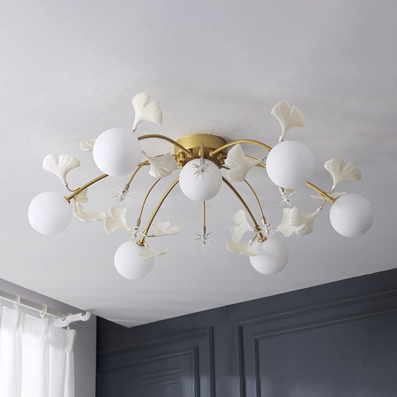 Starburst LED Ceiling Light Modern Style Flush Mount Light for Bedroom Drawing Room