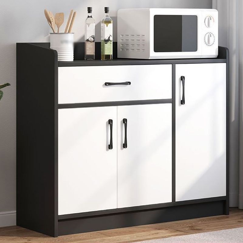 Modern Style Side Board Engineered Wood Drawers and Storage  Sideboard for Kitchen