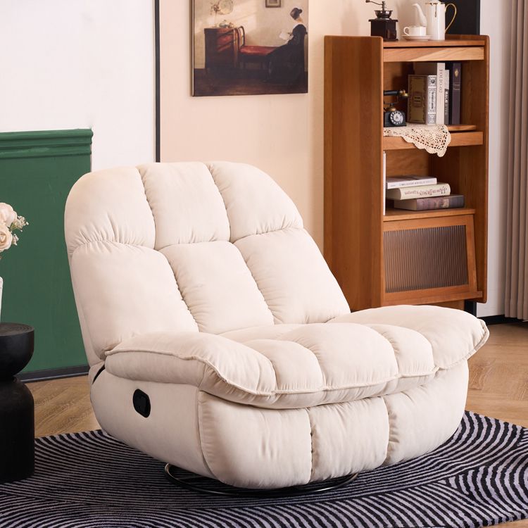 Metal Recliner Chair Recliner Swivel Rocker Recliner Chair Solid Color