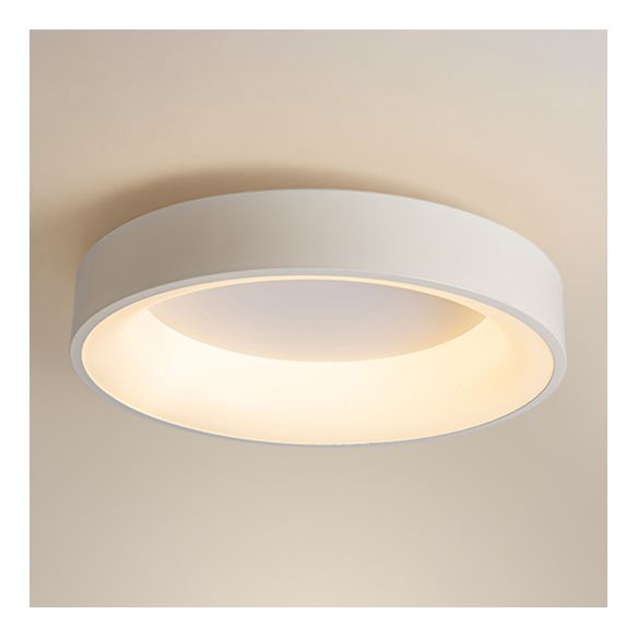 Modern Simple LED Ceiling Light Fixture Bedroom Round Flush Mount Ceiling Lamp