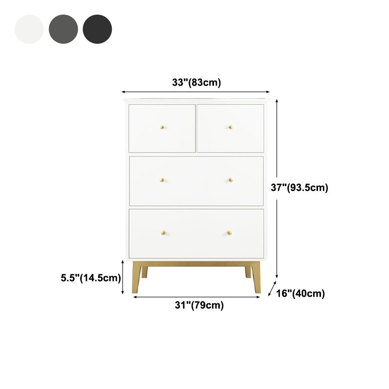 Pine Solid Wood Buffet/Console with Drawers Modern Buffet Server for Living Room