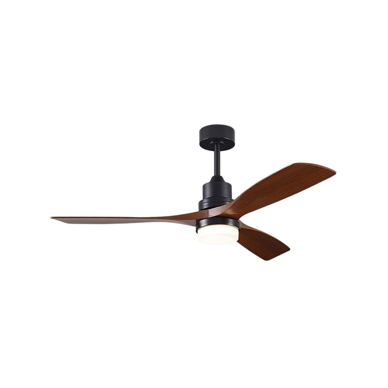 Nordic 3-Blade Ceiling Fan Lighting with Metal for Dining Room