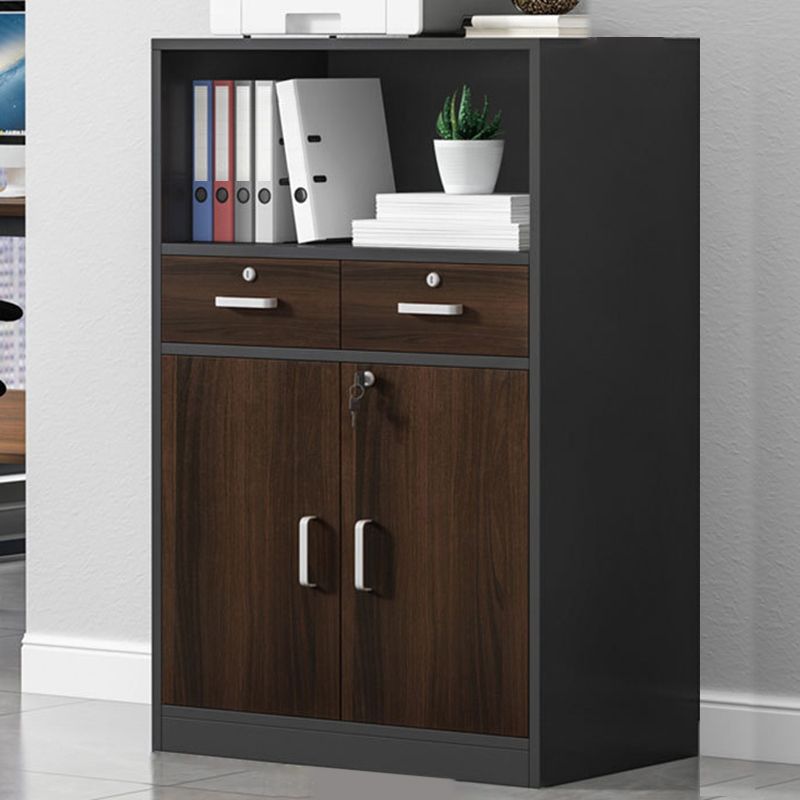 Storage Shelves File Cabinet Wood Contemporary Vertical Locking File Cabinet