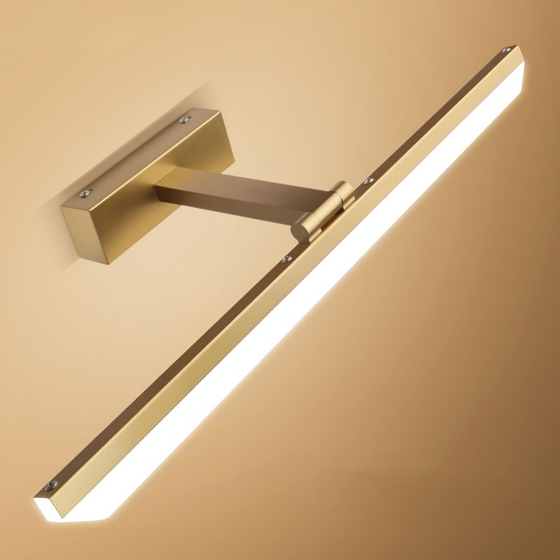 Luz de tocador LED lineal lámparas de pared moderna luz delantera de espejo moderno con sombra acrílica