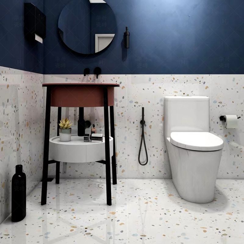 Square Singular Tile Patterned Modern Matte Floor and Wall Tile