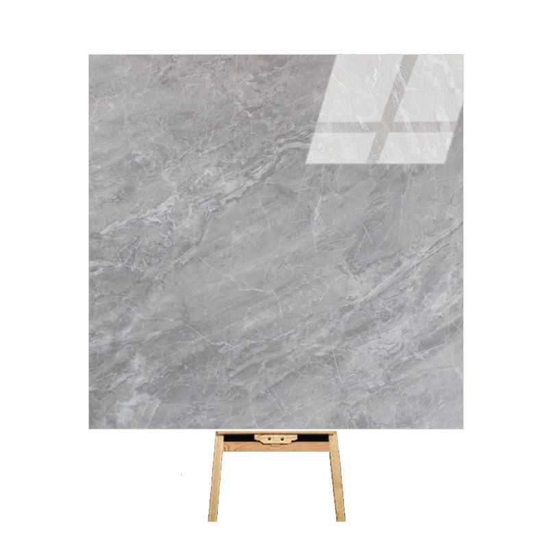 Modern Style Square Floor Tile Waterproof Straight Edge Polished Floor Tile