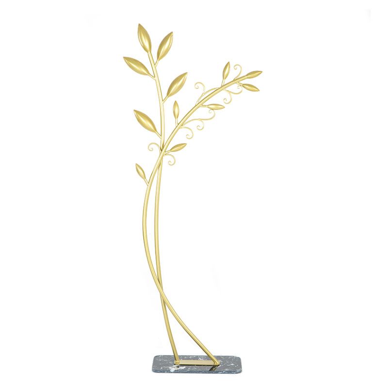 Extravagant Hall Stand Metal Hall Tree with Hooks Coat Hanger