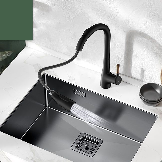 Modern Style Kitchen Sink Noise-cancelling Design Stainless Steel Kitchen Sink