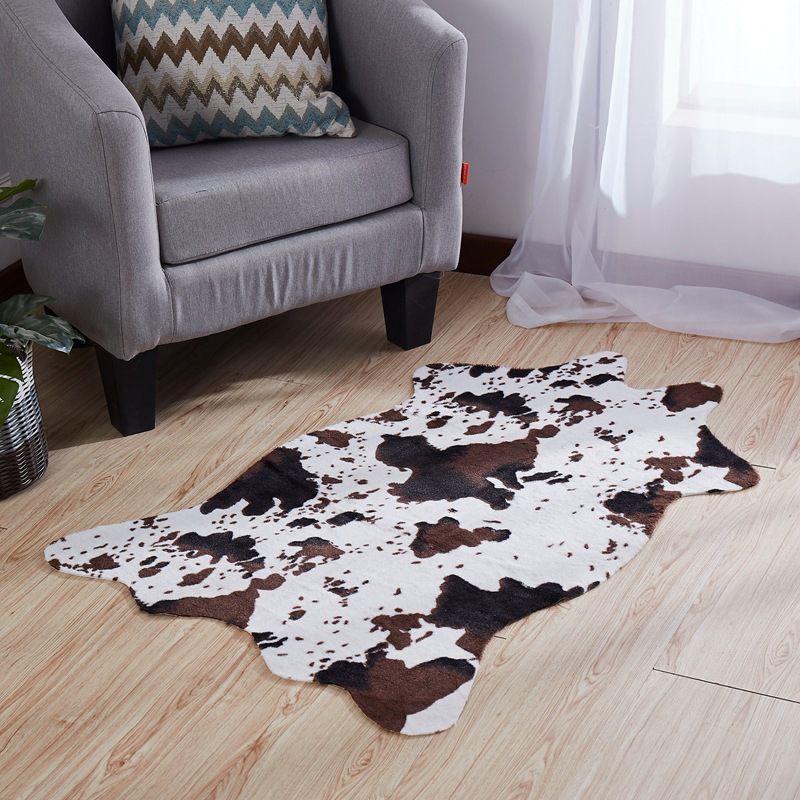 Tapis imprimé d'animaux tribaux Polyester tapis intérieur Tacler la zone résistante à la tache pour décoration domestique