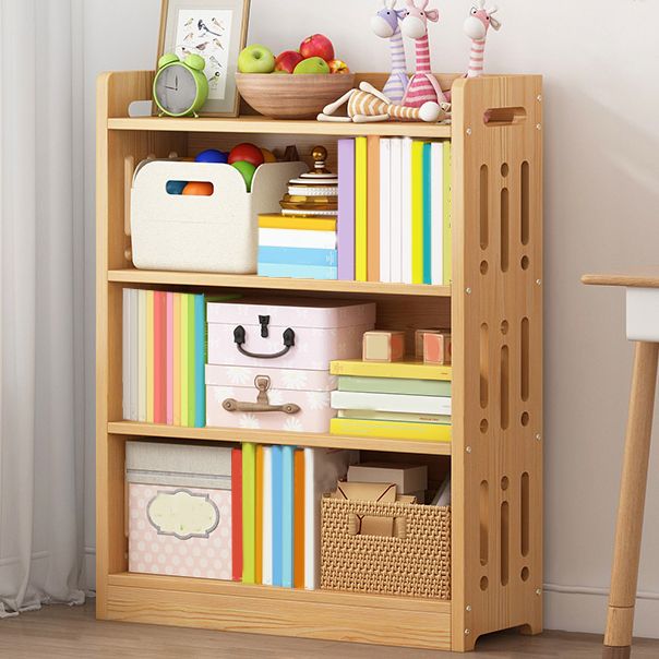 Freestanding Standard Kids Bookcase Nordic Light Wood Standard Bookcase