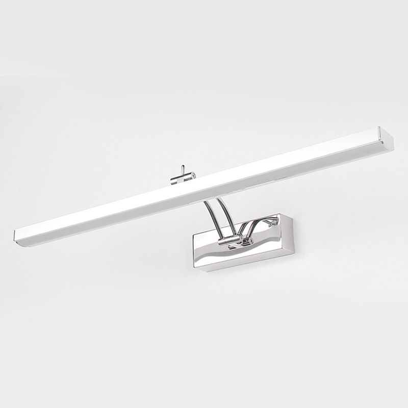 Vanity Light Contemporary Simple Linear Mirror Lighting Fixtures pour salle de bain