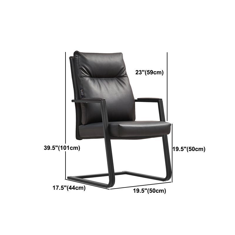 Metal Frame Contemporary Office Chair Executive Ergonomic Computer Chair