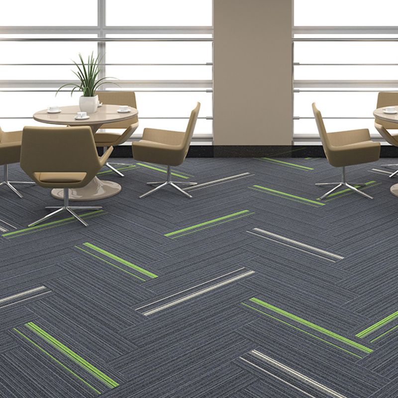 Level Loop Carpet Tile Non-Skid Self Adhesive Indoor Office Carpet Tiles